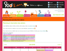 Tablet Screenshot of espace-membre.kid-sens.com